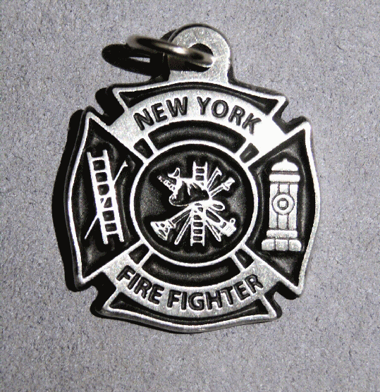 State Firefighter Maltese Cross Pendant with Chain States N thru W | eBay